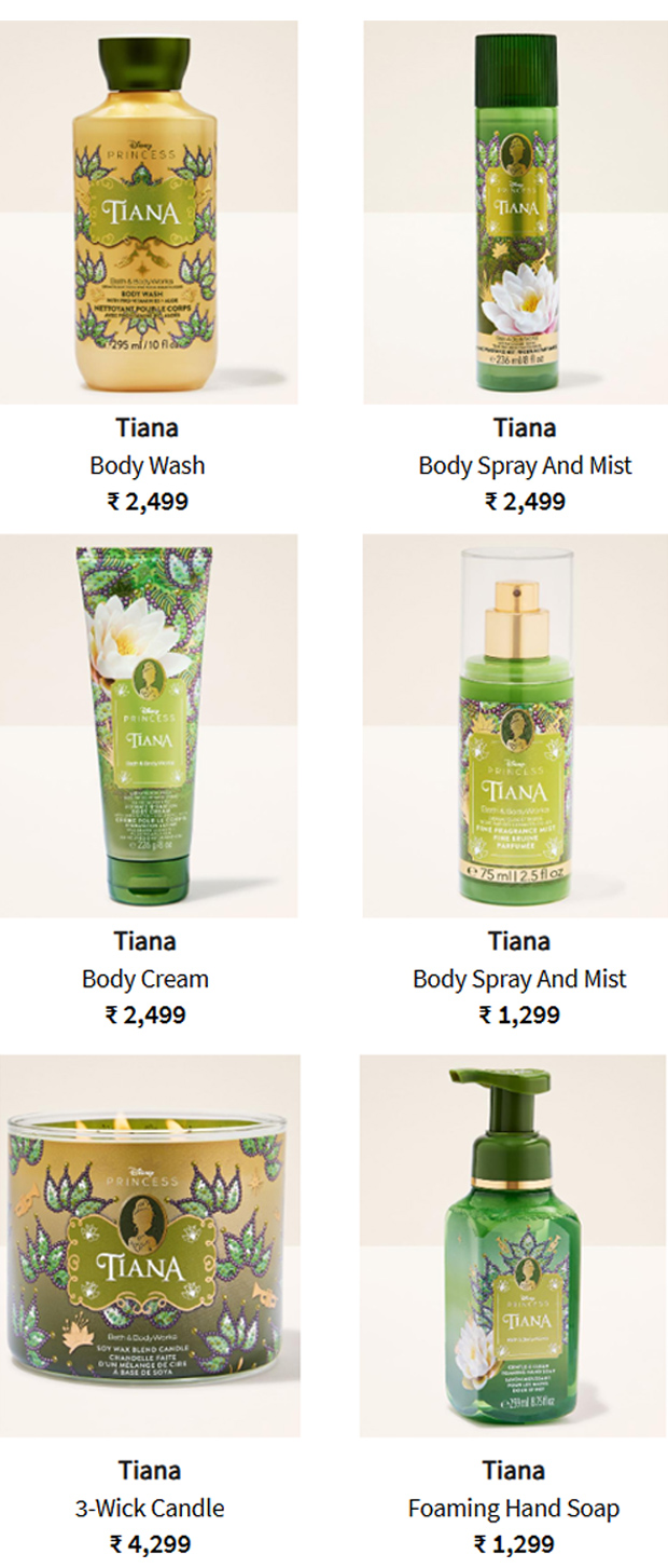 Disney Princess Collection online | Bath & Body Works
